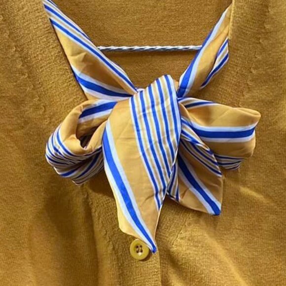 Mustard Yellow Knit Cardigan - Picture 2 of 4